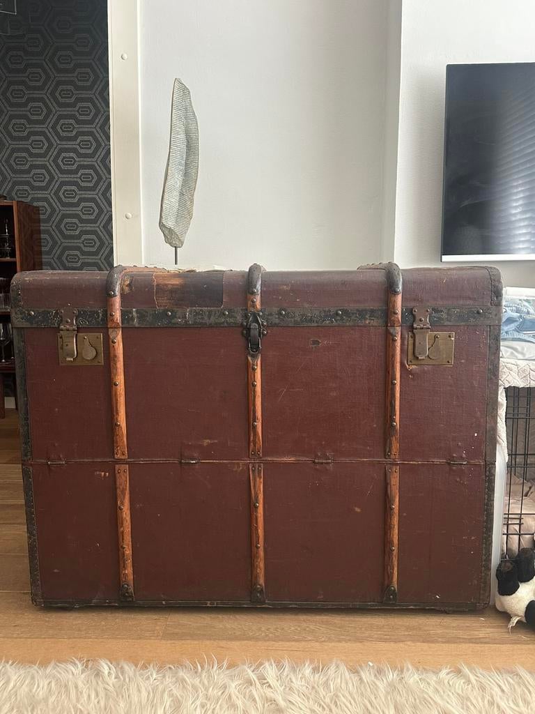 Speelgoedkist, Ophalen, Gebruikt, Hout, Cd's
