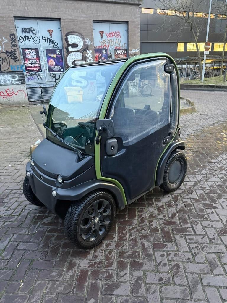 Estrima Birò 2017 – Elektrische stadsauto, Gebruikt, 16 km/u of meer, 46 km of meer, Ophalen