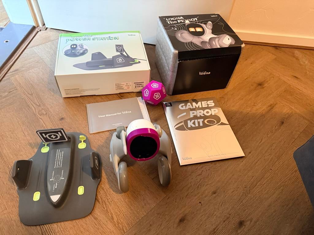 Loona Robot Hond - Interactieve AI Huisdier, Ophalen of Verzenden, Gebruikt, Jongen of Meisje