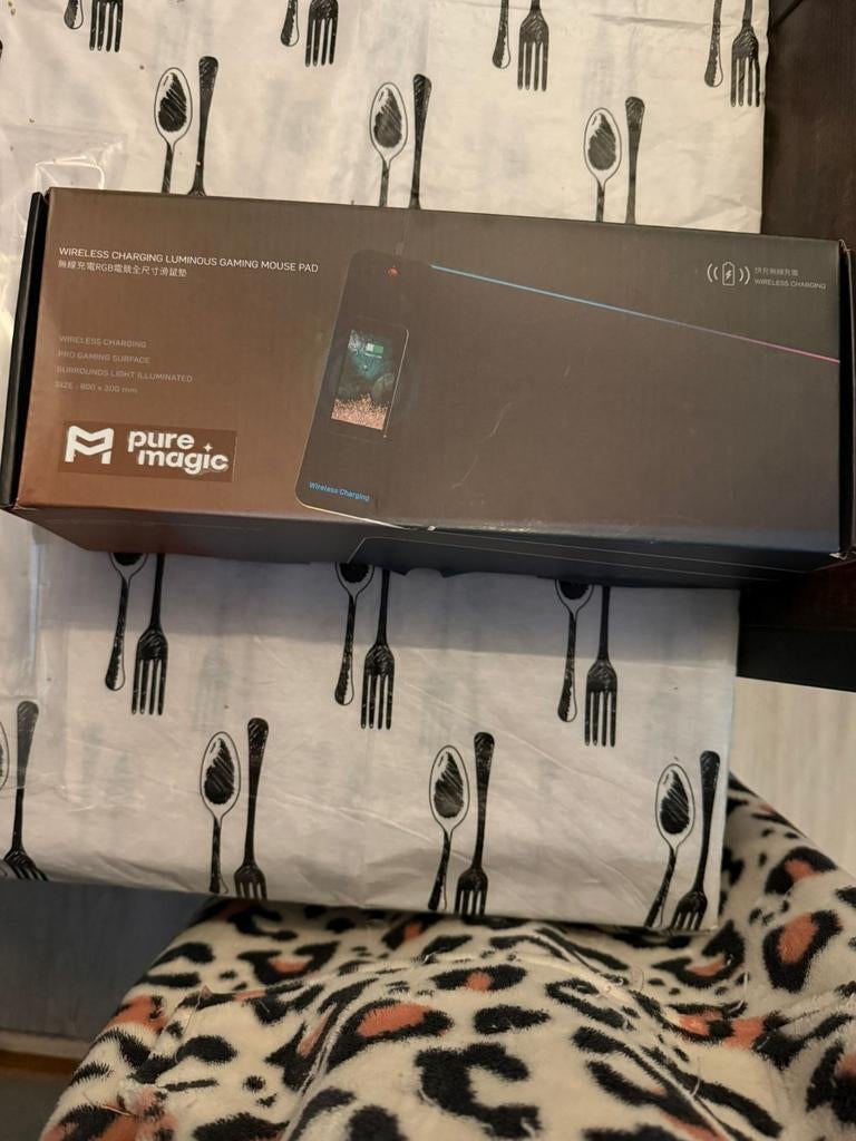 Muismat met licht nieuw, Computers en Software, Muismatten, Ophalen of Verzenden, Nieuw