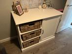 Nette commode met mandjes, Ophalen of Verzenden, Zo goed als nieuw, 3 of 4 laden, Minder dan 100 cm