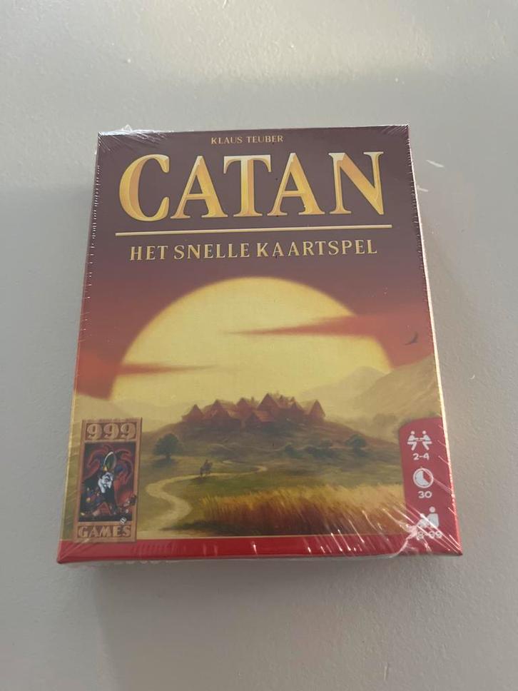 Catan Het Snelle Kaartspel, Hobby en Vrije tijd, Gezelschapsspellen | Kaartspellen, Nieuw, Een of twee spelers, Drie of vier spelers