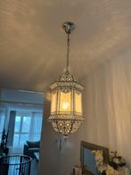 Lamp zilver lampion, Ophalen, Gebruikt, Metaal, 50 tot 75 cm