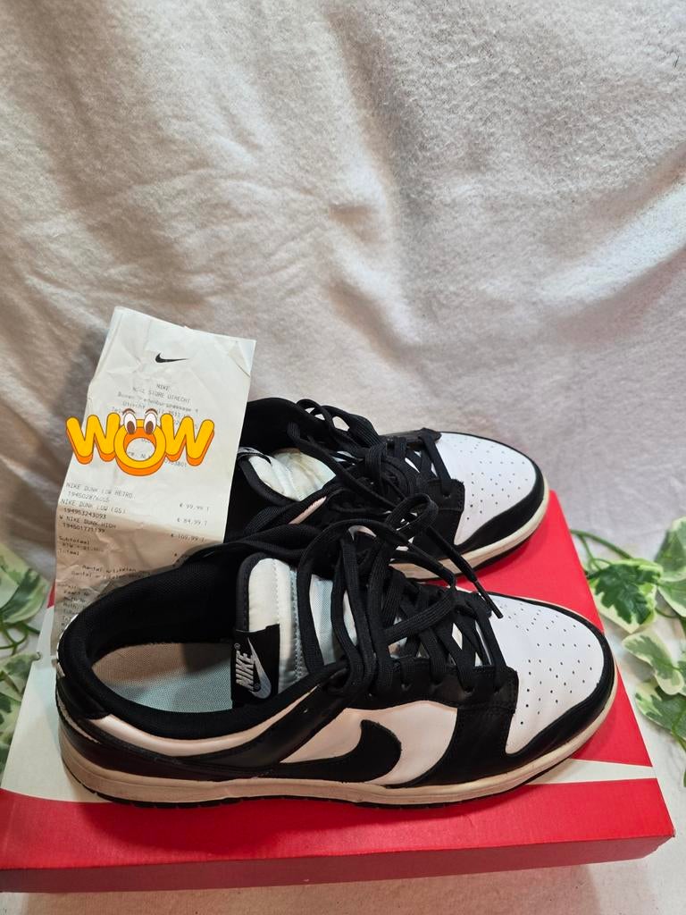 Nike Dunk Low Retro "White Black Panda", Zwart, Nike, Ophalen of Verzenden, Sneakers of Gympen
