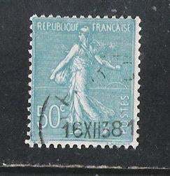 Frankrijk; 362 Zaaier, Verzenden, Gestempeld