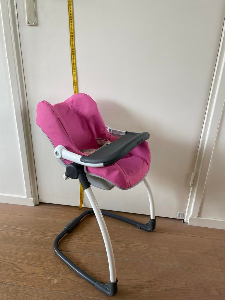 Roze Babyzitje met Onderstel - Smoby, Ophalen of Verzenden, Gebruikt, Overige typen
