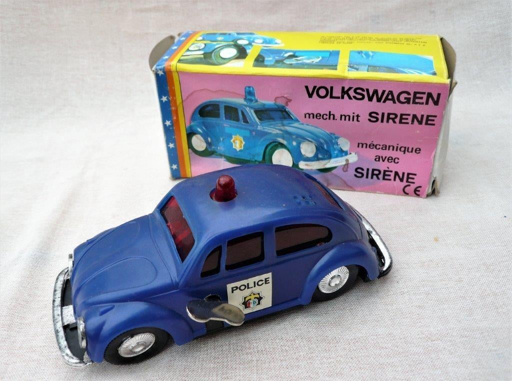 HP. China nr. 42206. Volkswagen kever model 1967 police., Antiek en Kunst, Antiek | Speelgoed, Ophalen of Verzenden