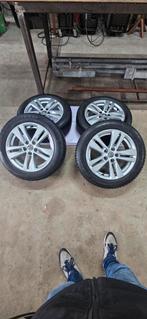 Winterbanden 16 inch 5x105 - 165/55/16, Gebruikt, 16 inch, Banden en Velgen, Winterbanden