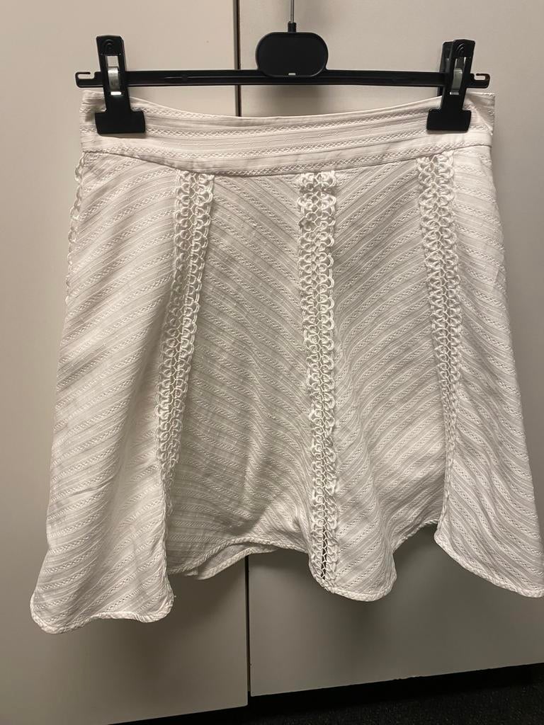 Witre rok a-lijn Josh-V maat XL, Wit, Maat 46/48 (XL) of groter, Ophalen of Verzenden, Gedragen