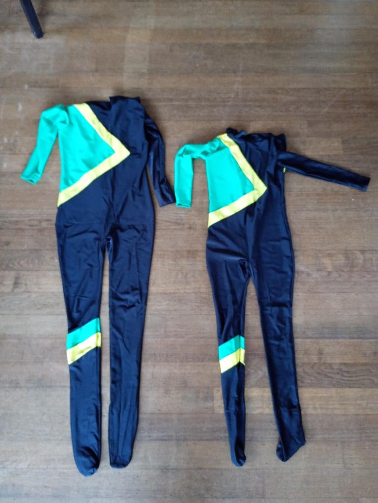 Jamaica bobslee kleding kindermaten, Ophalen of Verzenden, Gebruikt, 122 t/m 128, Jongen of Meisje