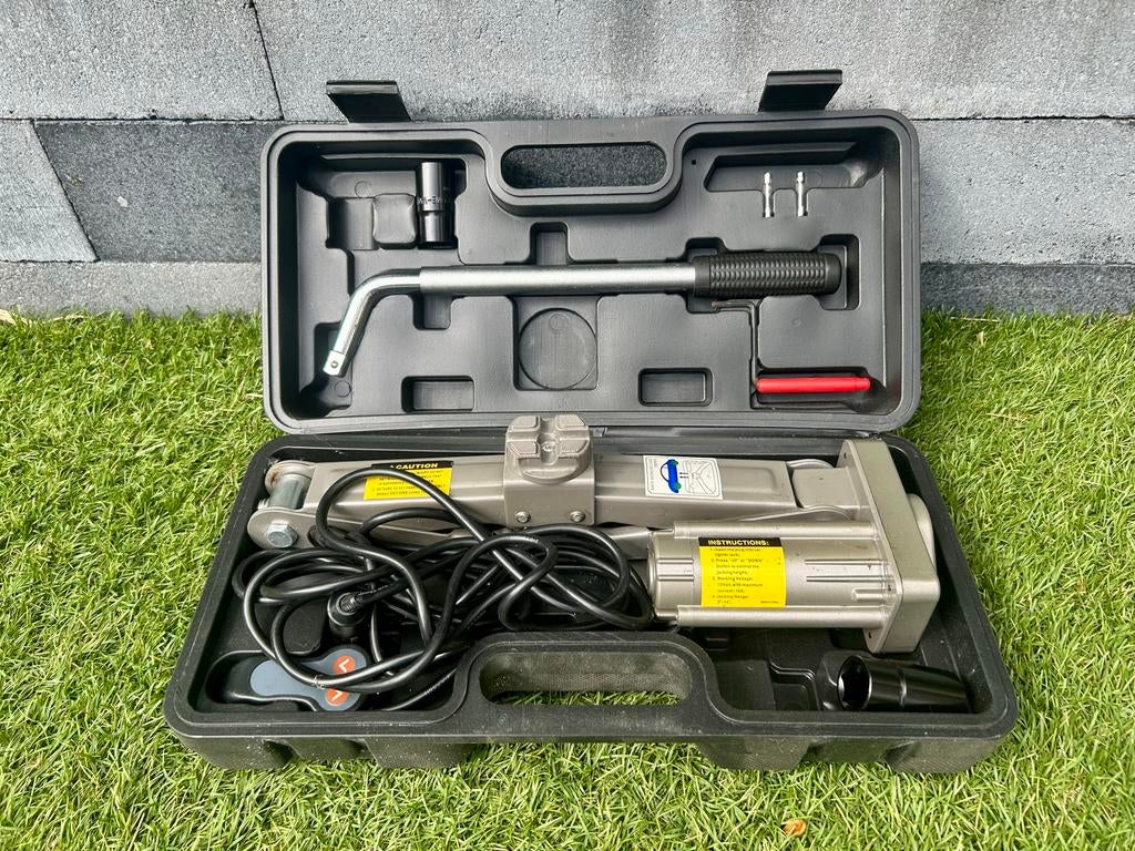 Compacte 12V autokrik, 1500kg, Ophalen, Zo goed als nieuw