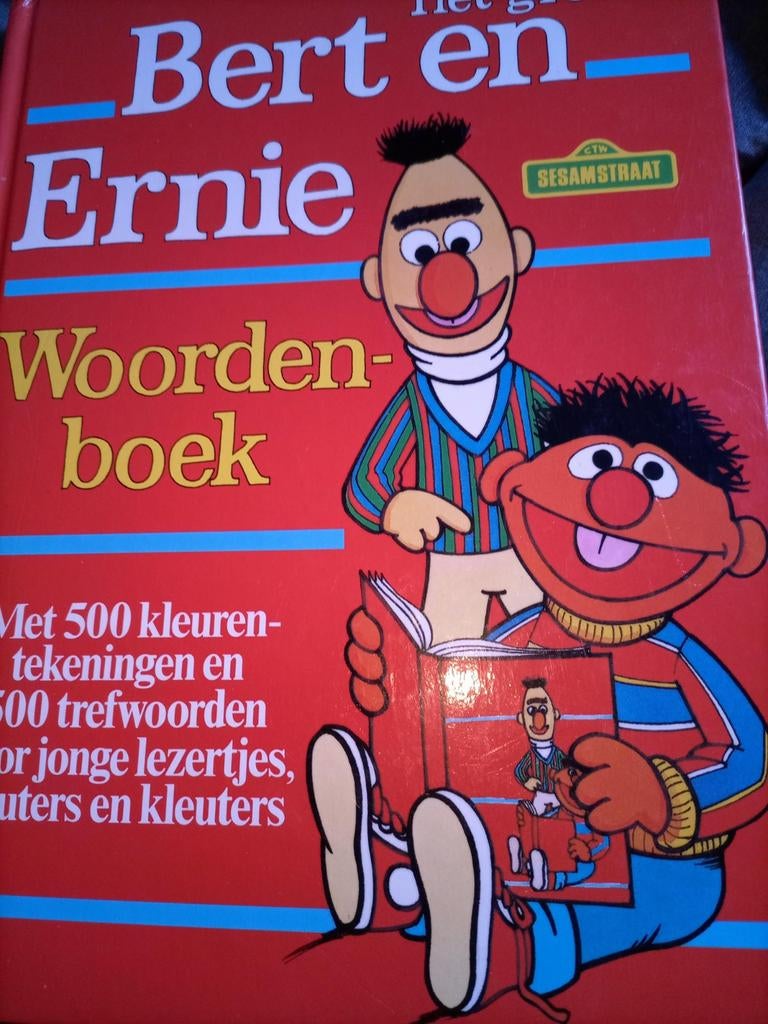 Bert en Ernie woordenboek., Fictie algemeen, Jongen of Meisje, Ophalen of Verzenden, Zo goed als nieuw