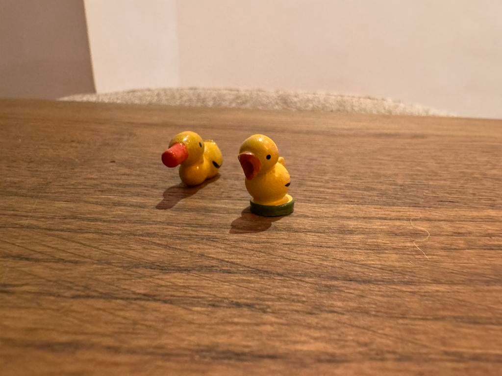 Erzgebirge eendjes, Ophalen of Verzenden, Zo goed als nieuw, Dier