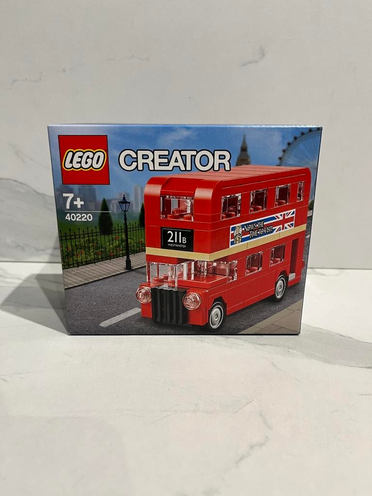Lego creator GWP 40220 london bus, Kinderen en Baby's, Speelgoed | Duplo en Lego, Ophalen, Zo goed als nieuw, Complete set, Lego