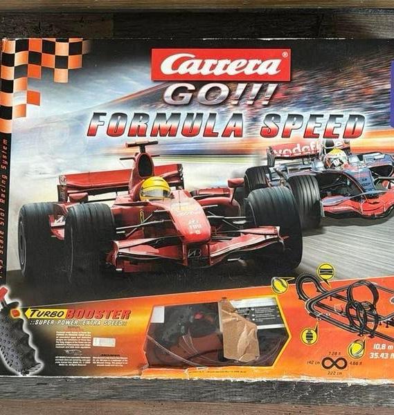 Carrera GO formula speed racebaan, Ophalen, Zo goed als nieuw, Elektrisch, Carrera