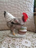 Vintage Beeldje Haan / Kip ** Mimosa **, Verzamelen, Beelden en Beeldjes, Ophalen of Verzenden, Zo goed als nieuw, Dier
