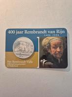 Zilveren 5 Euro Munt 2006 - 400 Jaar Rembrandt van Rijn, Ophalen of Verzenden