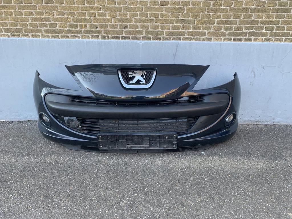 voorbumper peugeot 206 plus / 206+ 2008 tot 2013 donkergrijs, Auto-onderdelen, Gebruikt, -, Voor, -