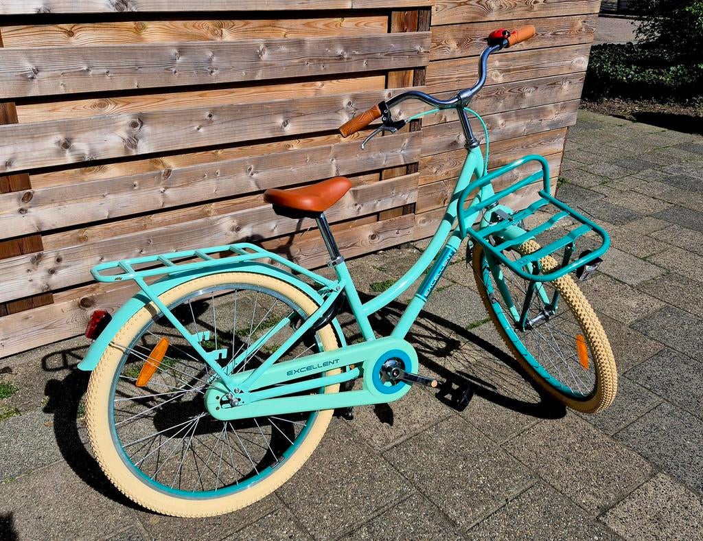 Volare Excellent Kinderfiets 24 inch met voordrager, Versnellingen, Gebruikt, 24 inch, Volare