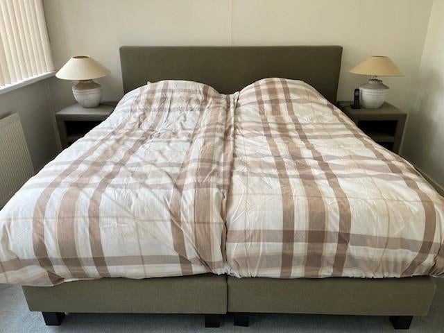 2 persoonsbed, Ophalen, 90 cm, Overige kleuren, Tweepersoons