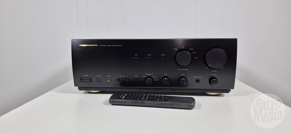 Marantz PM-78 Versterker | Stereo | Phono | Klasse A, Marantz, Refurbished, Ophalen of Verzenden, 60 tot 120 watt