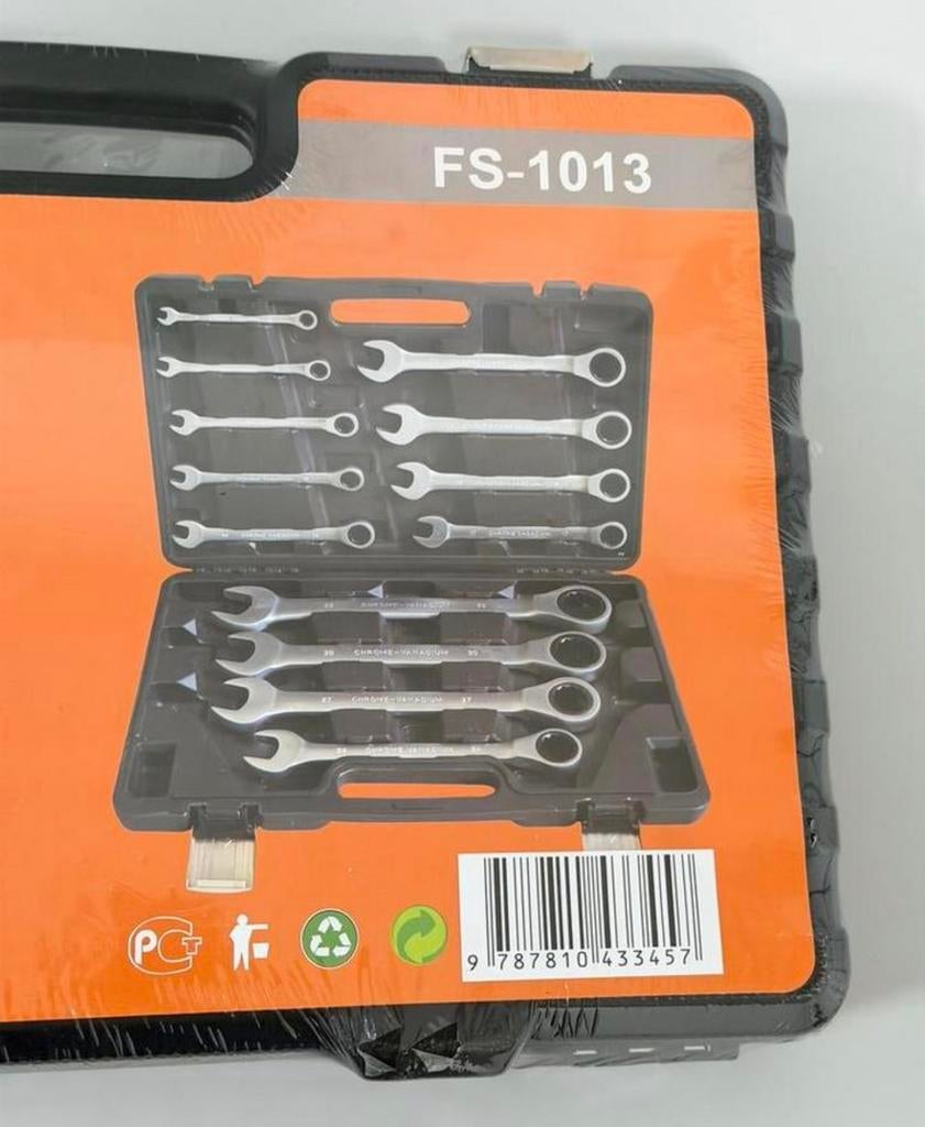 Fischer 13-delige Ringratel ringratels Steeksleutelset Nieuw, Nieuw, Ophalen of Verzenden, H, H