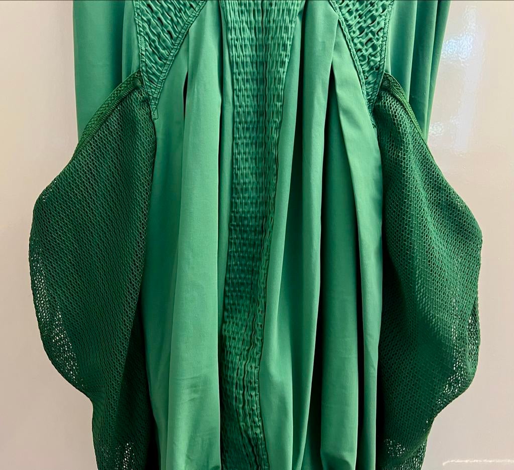 Groene korte zomerjurk High by Claire Campbell maat 34, Ophalen of Verzenden, Zo goed als nieuw, Maat 34 (XS) of kleiner, Boven de knie