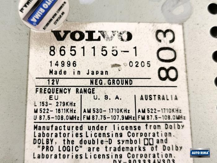 Radio CD Speler van een Volvo V70, Gebruikt, -, -, Ophalen of Verzenden