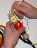 Punniken met klos Hout motoriek, ., Overige typen, Nieuw, Ophalen of Verzenden