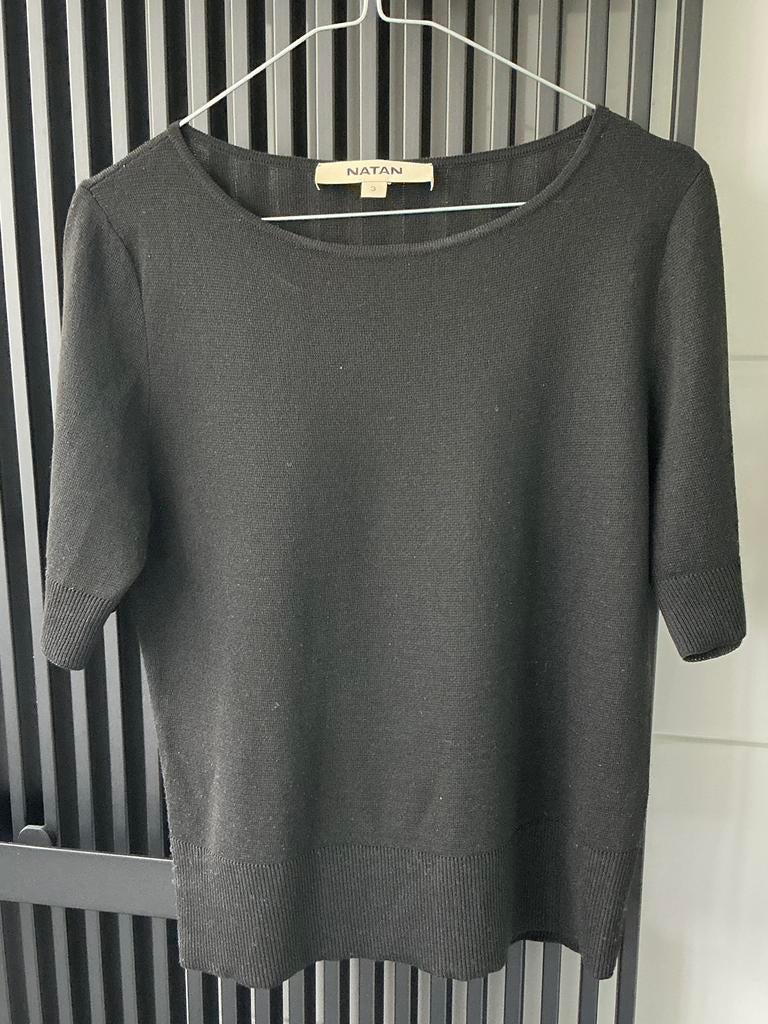 Zwarte top van Natan, 3, 38-40, nette staat., Maat 38/40 (M), Zwart, Ophalen of Verzenden, Zo goed als nieuw