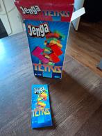 Jenga Tetris - Stapelspel met Tetris-vormige blokken, Gebruikt, Ophalen of Verzenden, Hasbro Gaming, Een of twee spelers