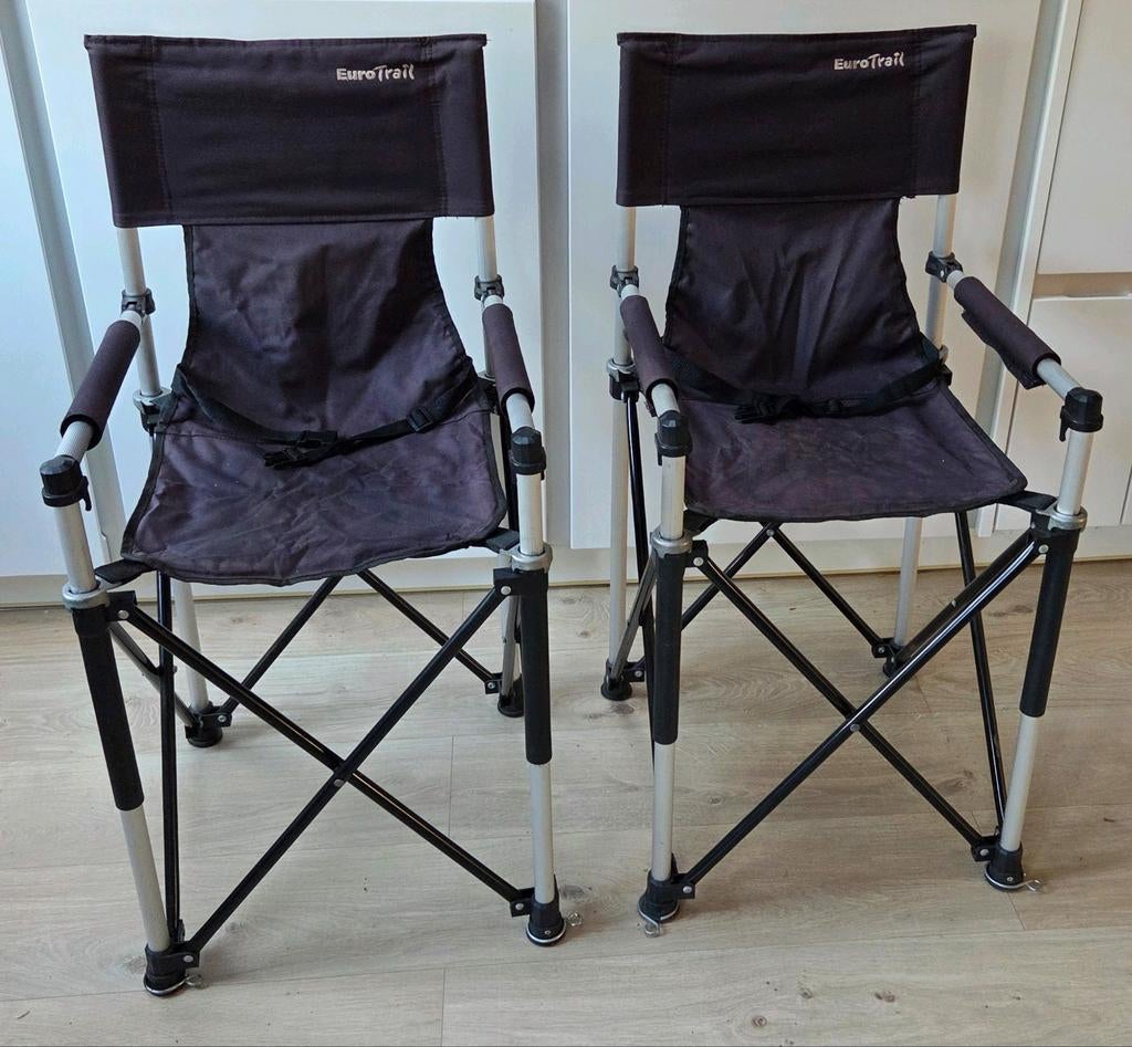 2x EuroTrail petit jr kindercampingstoel, Ophalen, Zo goed als nieuw, Campingstoel