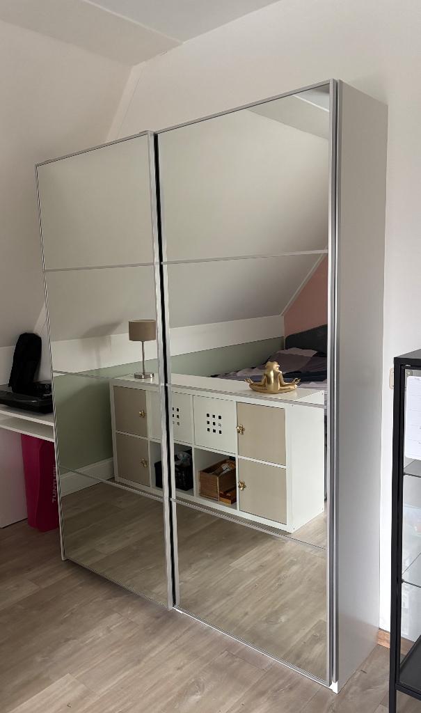 Pax kledingkast, Huis en Inrichting, Kasten | Kledingkasten, Gebruikt, 200 cm of meer, 150 tot 200 cm, 25 tot 50 cm, Met lade(s)