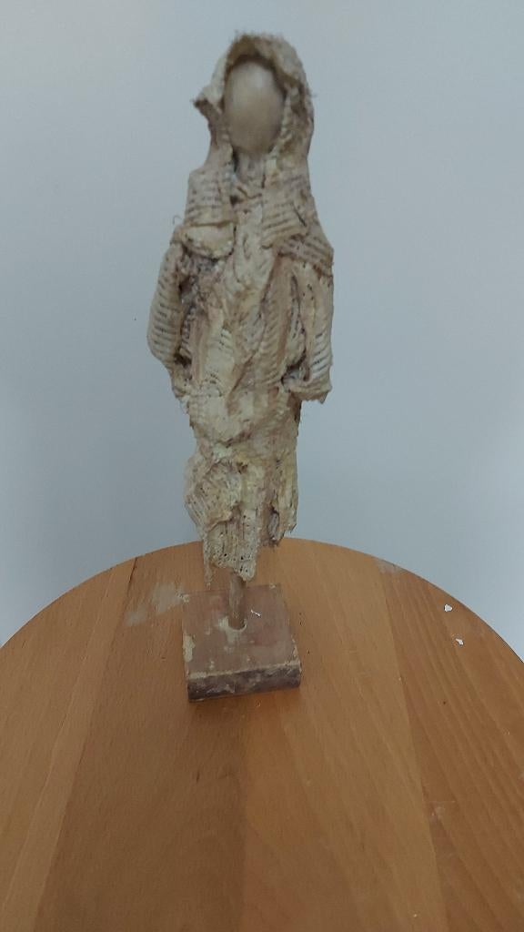 beeldje vrouw abstract, Ophalen of Verzenden, 20 - 50 cm, Beeld, Abstract