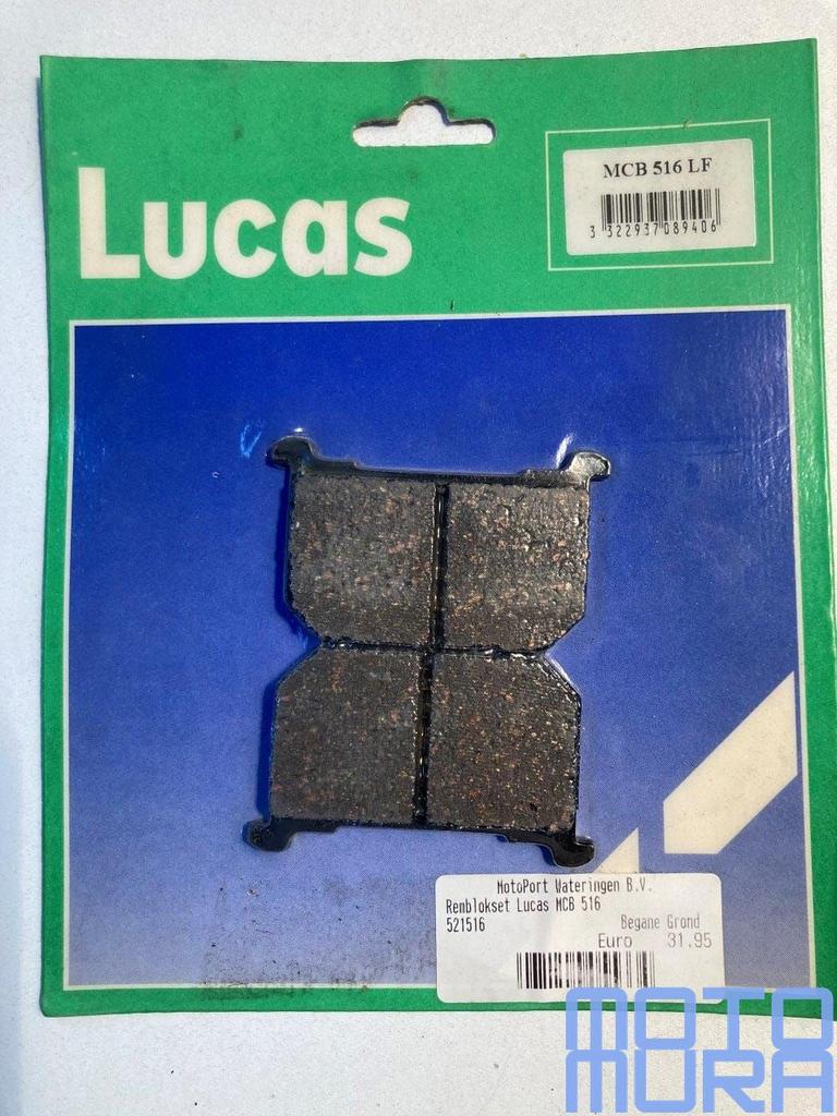 TRW MCB516 remblokken set Kawasaki GPZ550 1982 -1983 remblok, -, -, Nieuw, Ophalen of Verzenden