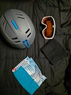 Skihelm met skibril en nekwarmer - Zo goed als nieuw, Overige merken, Overige typen, Ophalen of Verzenden, Zo goed als nieuw