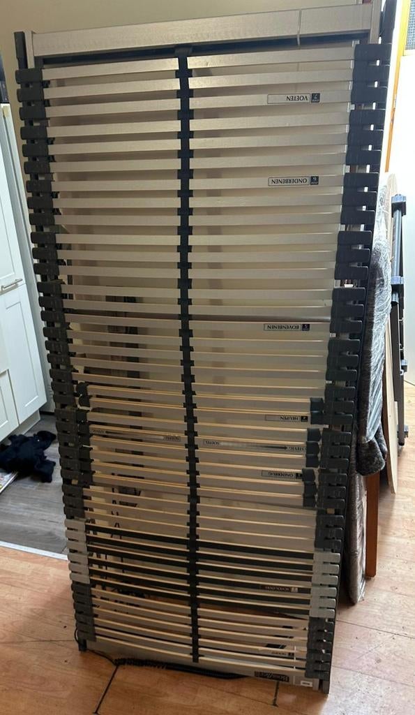 Bossflex elektrische lattenbodems 8 zones geheel flexibel, Ophalen, Gebruikt, Eenpersoons, Nvt