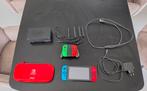 Nintendo Switch complete set met extra controllers., Spelcomputers en Games, Ophalen, Overige genres, Zo goed als nieuw, Eén computer