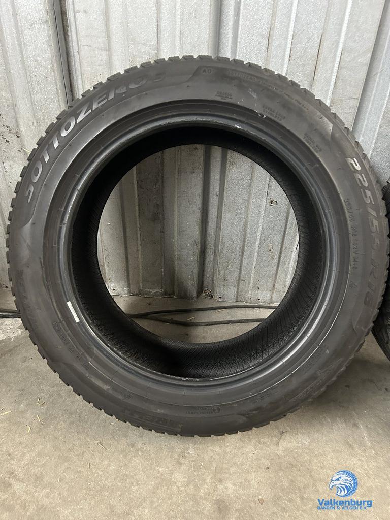 6mm! Winterbanden 225/55R18 Pirelli Sottozero 3, 18 inch, Gebruikt, -, -