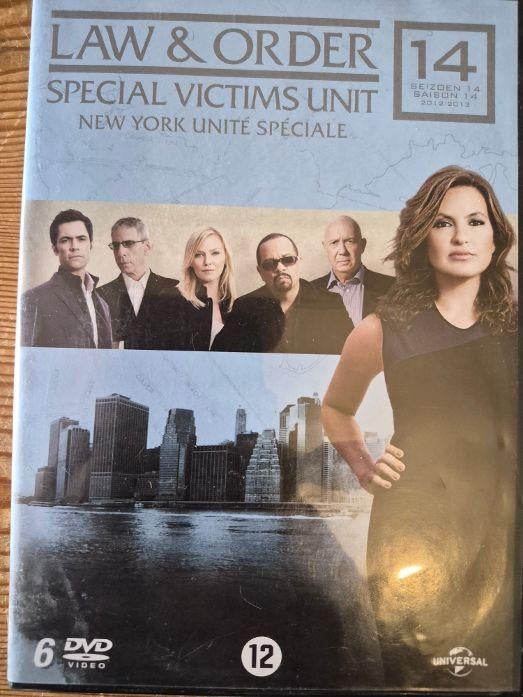 LAW & ORDER - SPECIAL VICTIMS UNIT - SEIZOEN 14, Cd's en Dvd's, Dvd's | Tv en Series, Boxset, Ophalen of Verzenden, Zo goed als nieuw