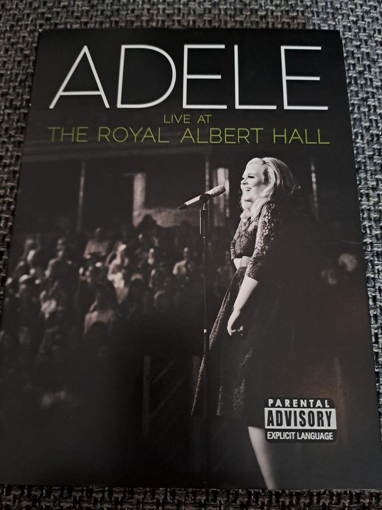 Adele Live At The Royal Albert Hall DVD + CD, Alle leeftijden, Ophalen of Verzenden, Zo goed als nieuw, Muziek en Concerten