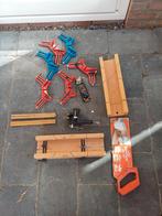 Verstekbak, verstekzaag, Ophalen