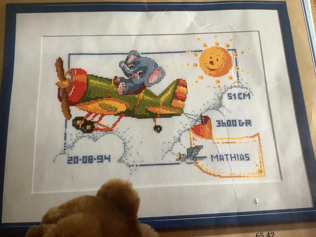 Geboortepatroon, Ophalen of Verzenden, Zo goed als nieuw, Patroon