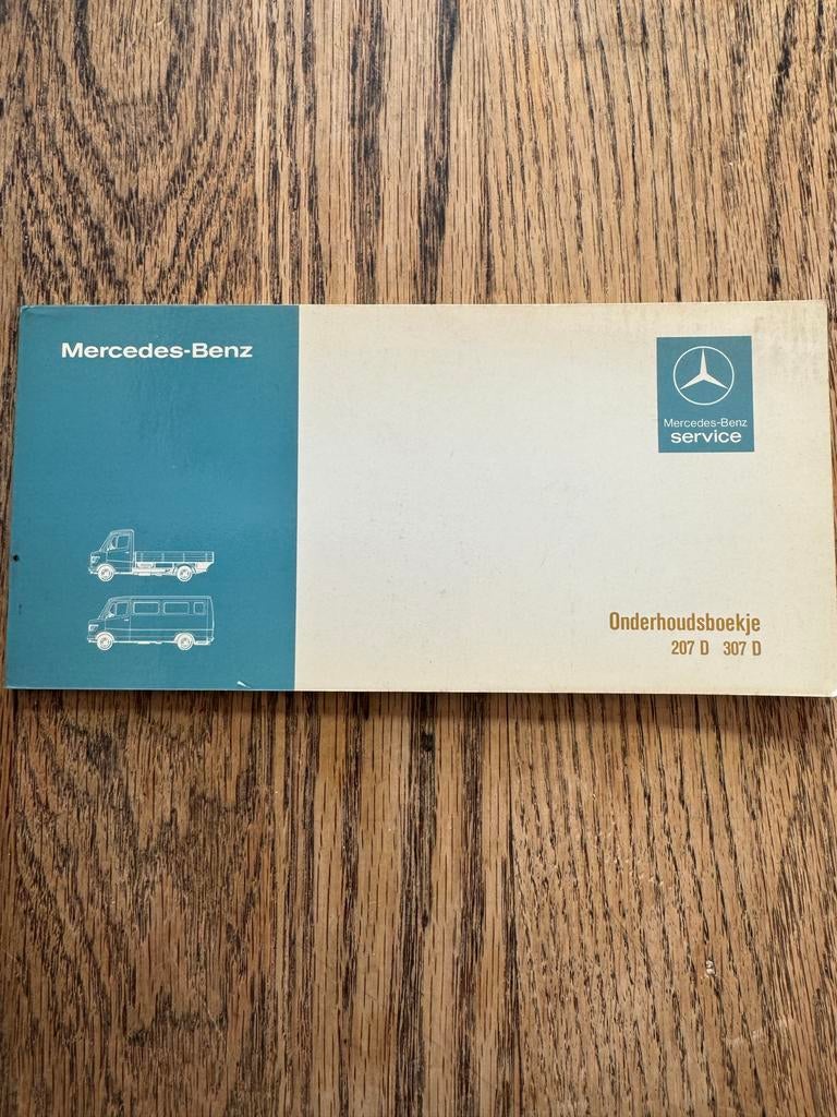 Mercedes onderhoudsboekje 207D 307D ongebruikt, Ophalen of Verzenden