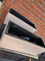 Twee plantenbakken voor balkon of hek, Tuin en Terras, Ophalen