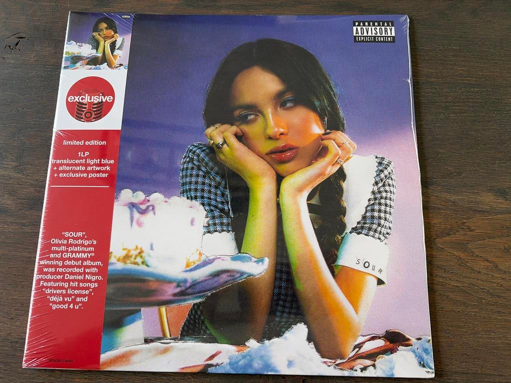 Olivia Rodrigo - Sour Lp (Target Exclusive), Geseald, 2020 tot heden, Ophalen of Verzenden, 12 inch