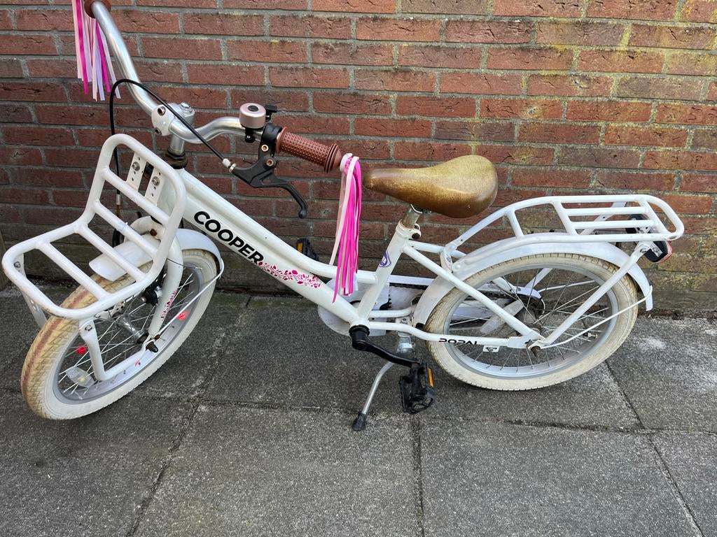 Cooper kinderfiets 18 inch, Ophalen, Gebruikt, 16 tot 20 inch