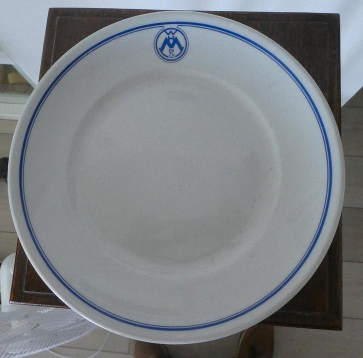 Porselein / Scheepvaart / Wm H. Müller & Co Petrus Regout, Antiek en Kunst, Antiek | Porselein, Ophalen of Verzenden