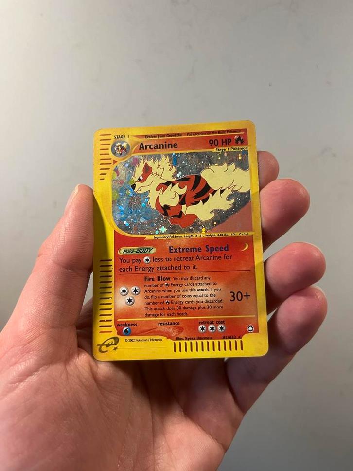 Pokémon Arcanine Kaart H2/H32 LP, Hobby en Vrije tijd, Verzamelkaartspellen | Pokémon, Gebruikt, Losse kaart, Ophalen of Verzenden