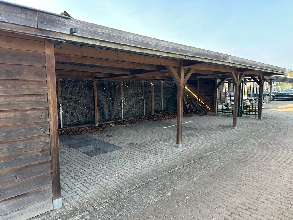 Carport 10 meter bij 6 meter diep, Tuin en Terras, Overkappingen, Ophalen of Verzenden, Zo goed als nieuw, Carport
